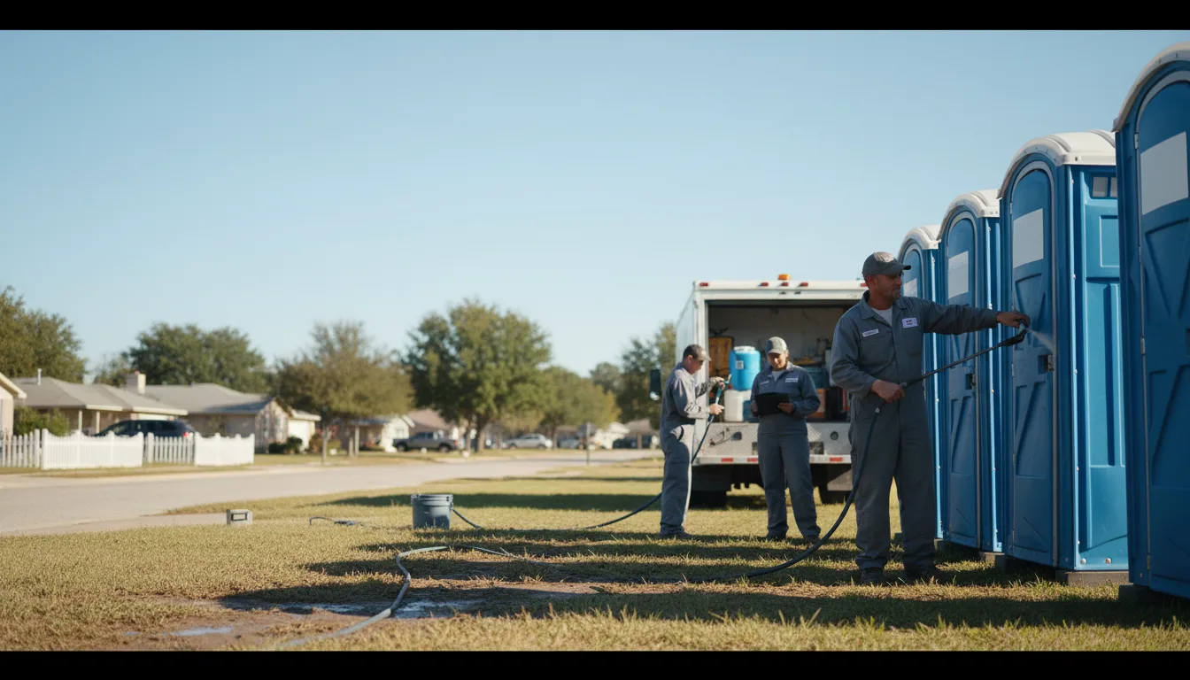 Long-Term Portable Toilet Rental in Ashkum, IL near me